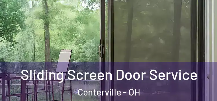 Sliding Screen Door Service Centerville - OH
